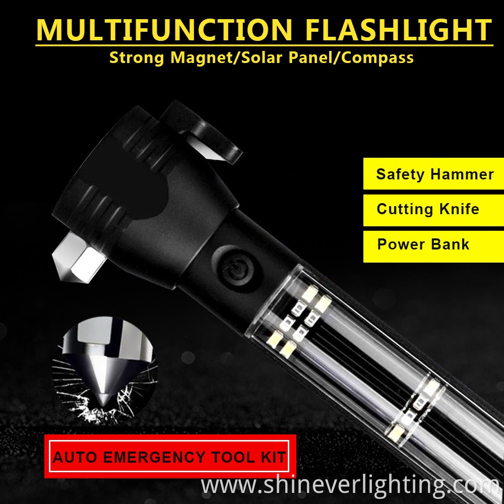 Led Solar Torch Light